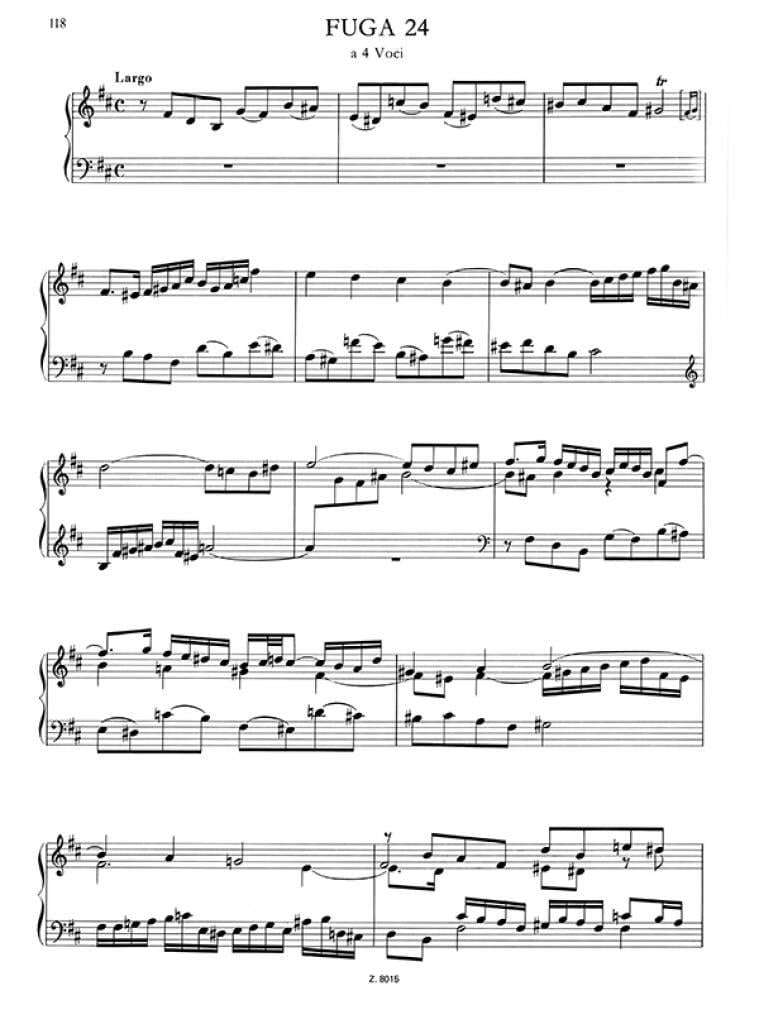 Das wohltemperierte Klavier BWV 846-869 I